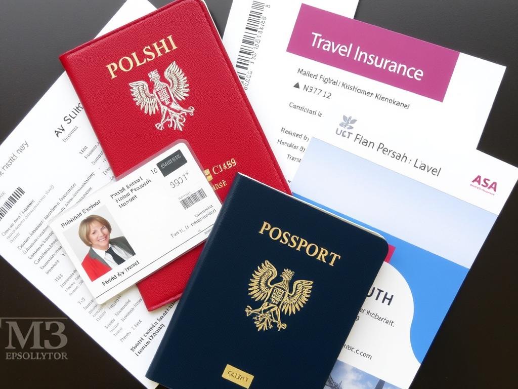 Dokumenty podróżne - paszport, dowód osobisty, bilety lotnicze Dokumenty podróżne - paszport, dowód osobisty, bilety lotnicze