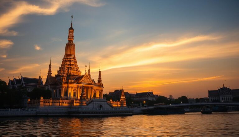 Świątynia Wat Arun w Bangkoku, jeden z najbardziej rozpoznawalnych symboli Tajlandii
