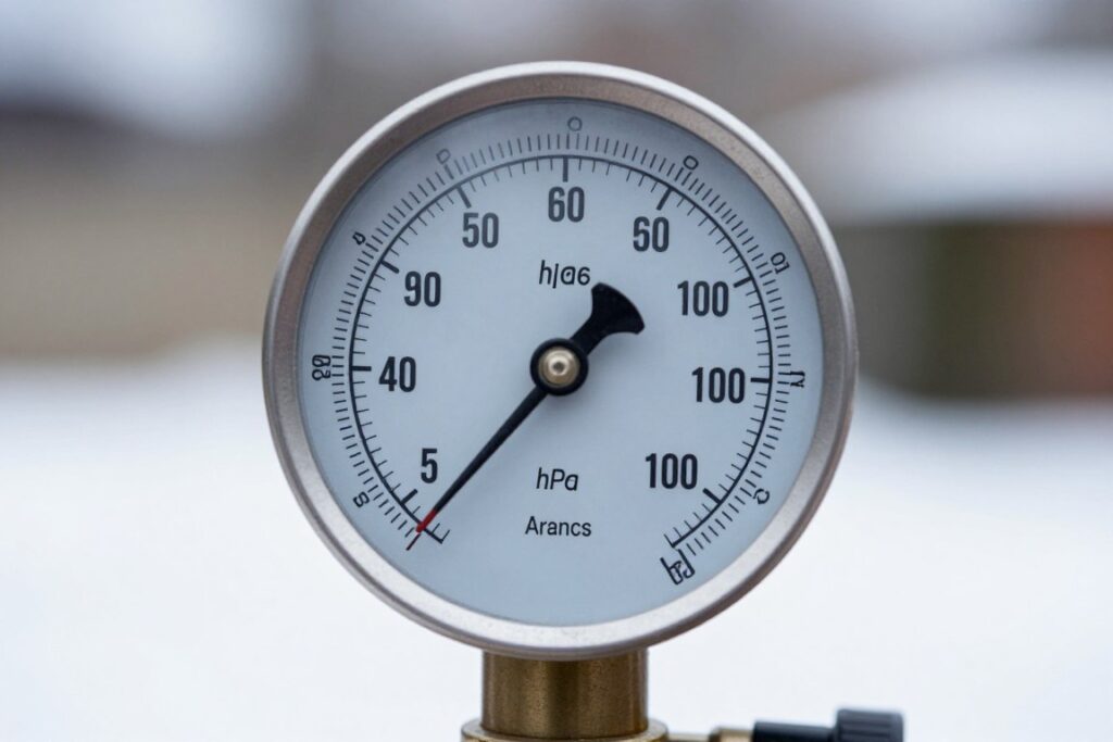 Ciśnienie atmosferyczne 1006 hPa w Wilkasach