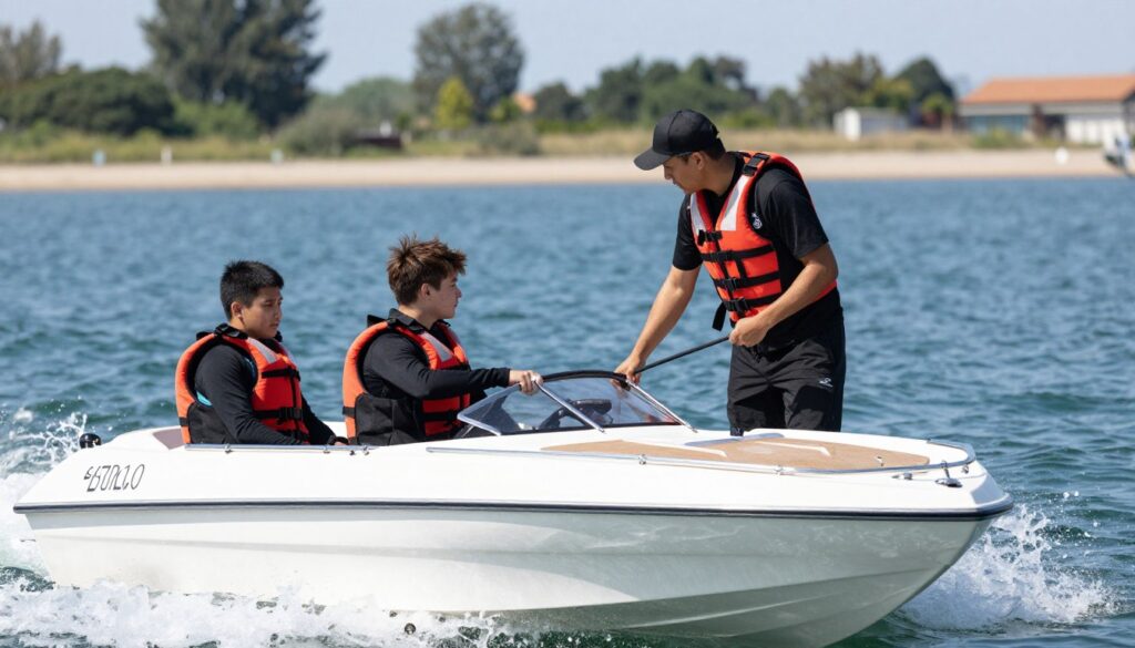 Kurs motorowodny w Porcie Sztynort Kurs motorowodny w Porcie Sztynort