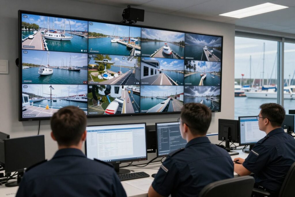 Monitoring i ochrona w Porcie Sztynort Monitoring i ochrona w Porcie Sztynort