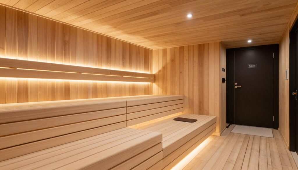 Sauna fińska w strefie wellness Tristan Hotel Sauna fińska w strefie wellness Tristan Hotel