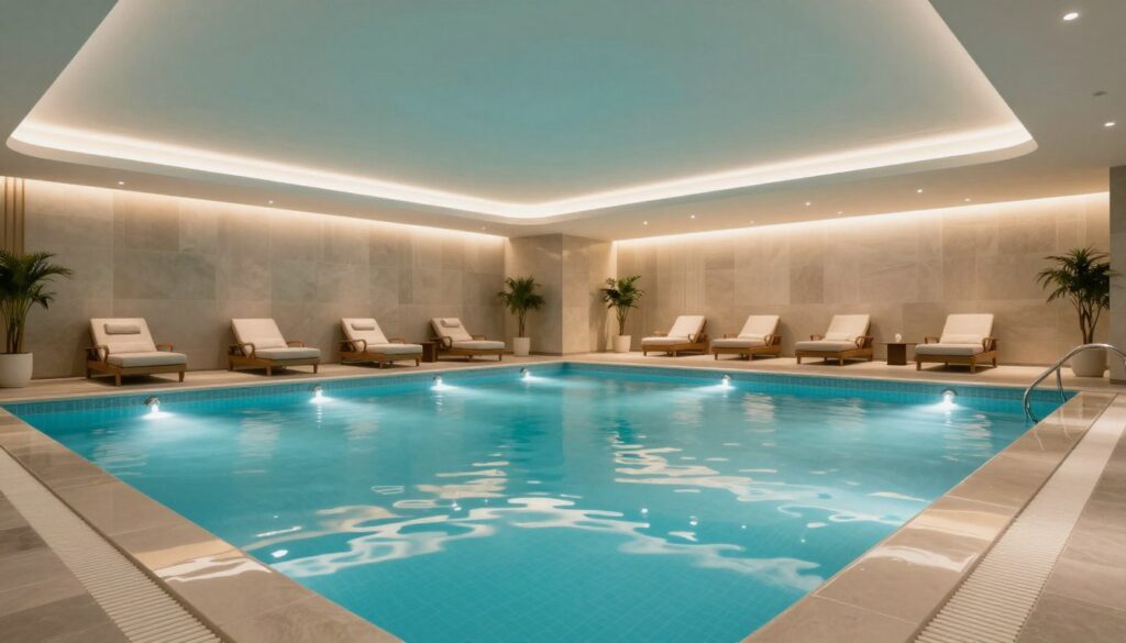 Strefa spa w Tristan Hotel basen z hydromasażami Strefa spa w Tristan Hotel basen z hydromasażami