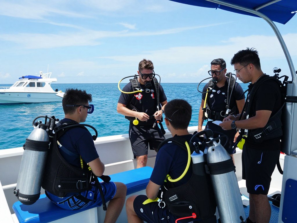 Szkolenie nurkowe w Porcie Sztynort Szkolenie nurkowe w Porcie Sztynort