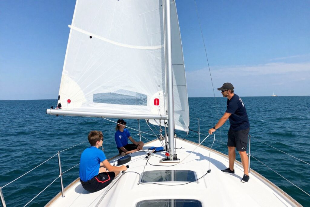 Szkolenie żeglarskie GERTIS w Porcie Sztynort Szkolenie żeglarskie GERTIS w Porcie Sztynort