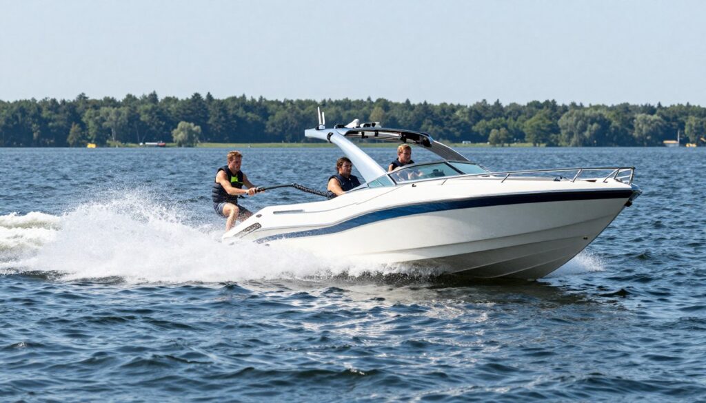 Wakeboarding na Wielkich Jeziorach Mazurskich Wakeboarding na Wielkich Jeziorach Mazurskich