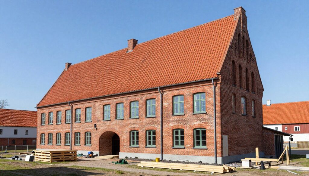 Zabytkowy spichlerz w Porcie Sztynort Zabytkowy spichlerz w Porcie Sztynort