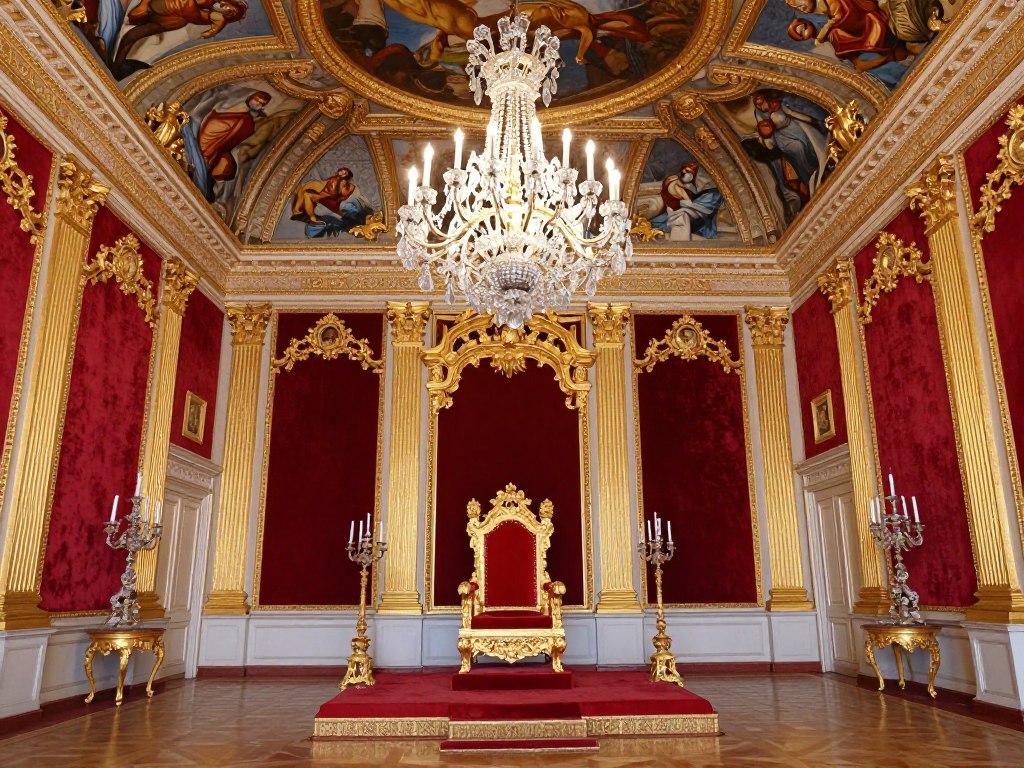 pałacu wnętrza sala tronowa pałacu wnętrza sala tronowa