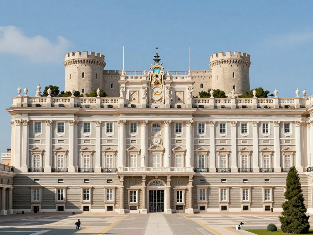 zamek królewski madryt architektura zamek królewski madryt architektura