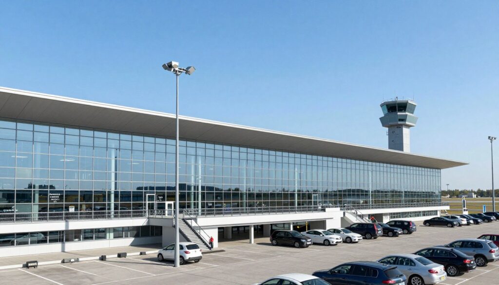 Terminal lotniska Katowice Airport w Pyrzowicach