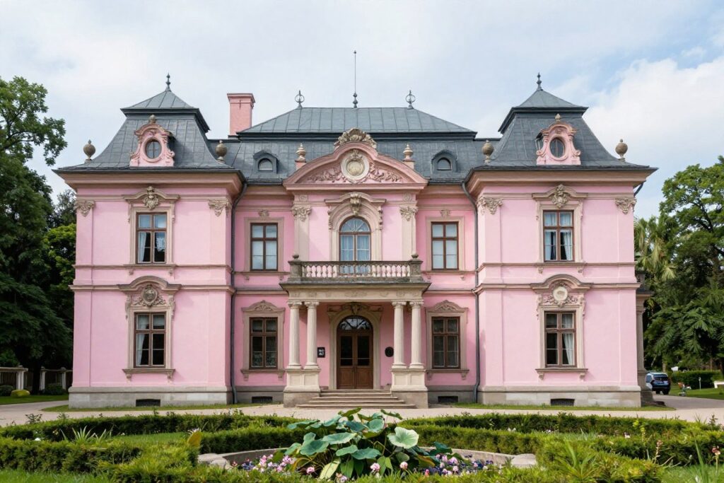 Villa Rosa w Sokołowsku siedziba Fundacji In Situ