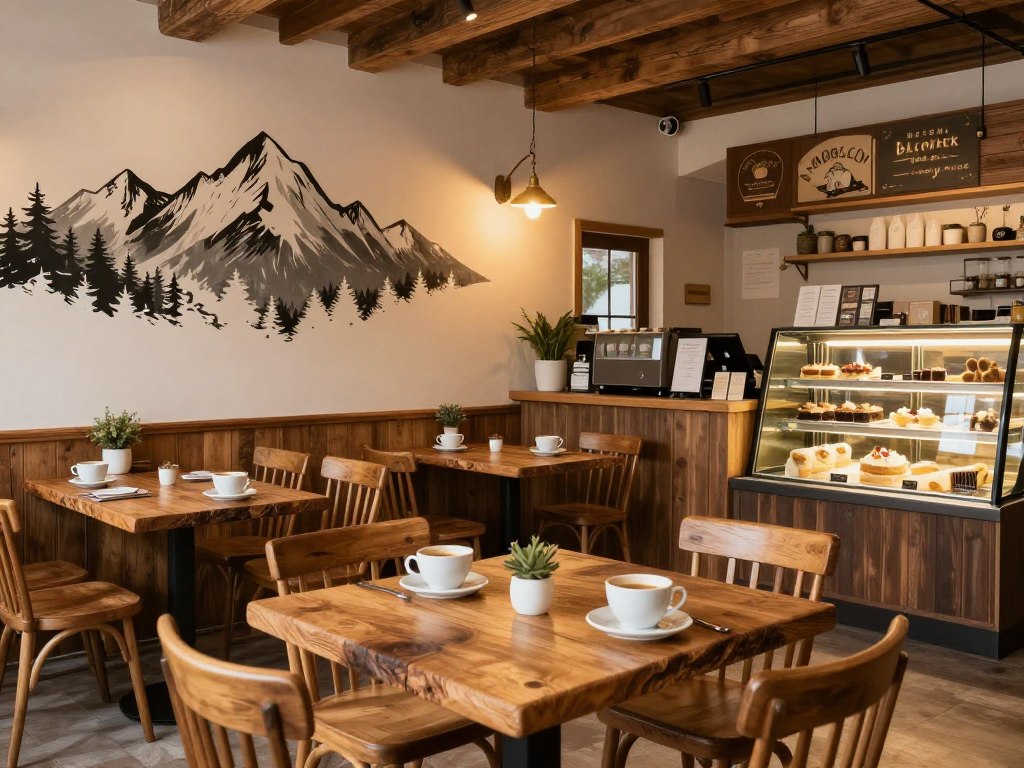 Wnętrze Kawiarenki w Sokołowsku