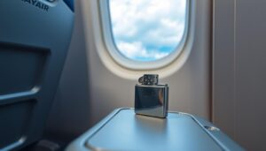 czy można mieć zapalniczkę w samolocie ryanair