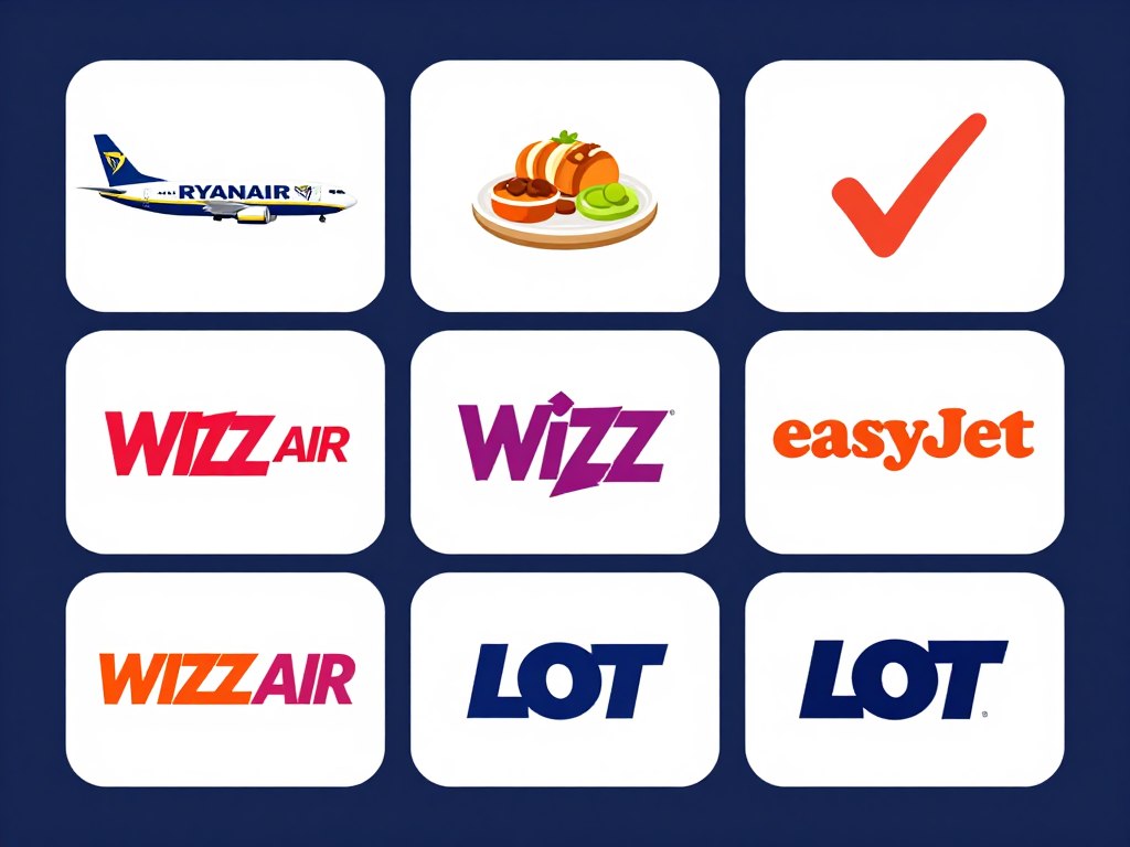 Comparison of different airline carry-on policies for food