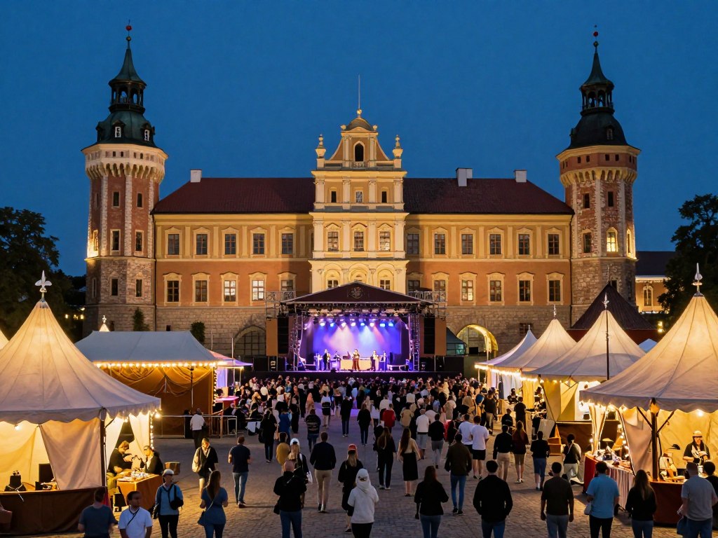 Juromania w Olsztynie koncert na zamku