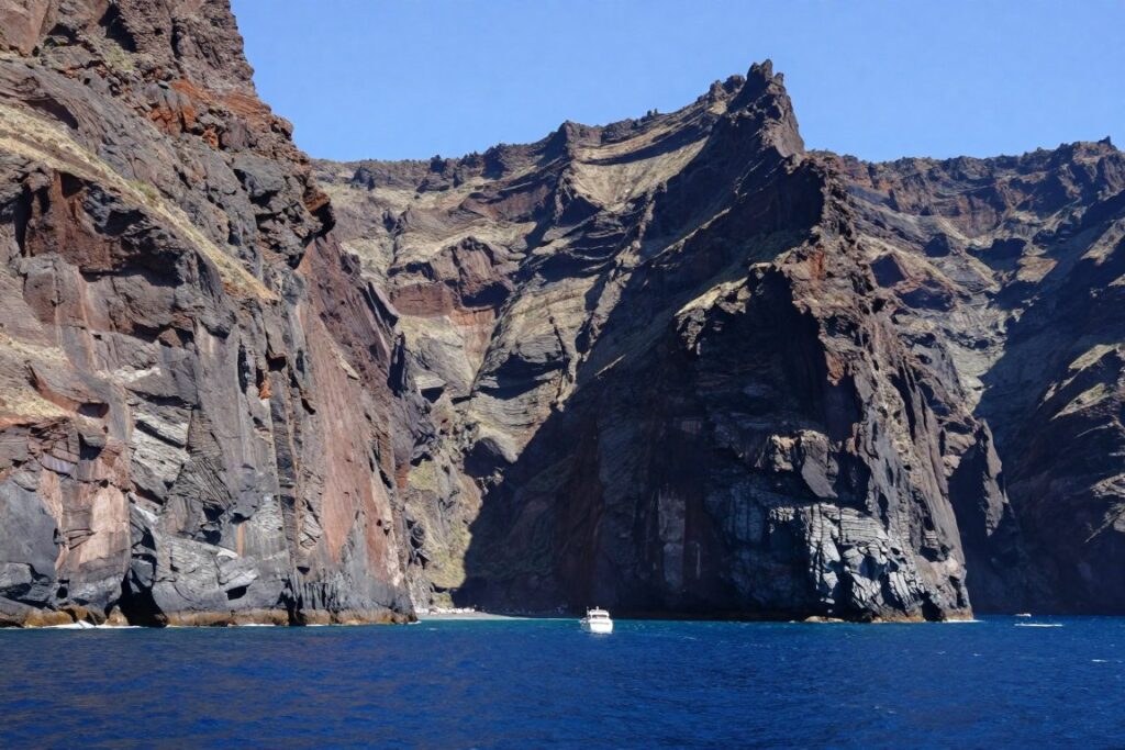 Los Gigantes klify na Teneryfie