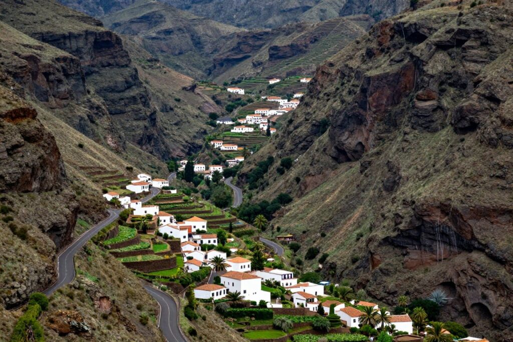 Miasteczko Masca na Teneryfie