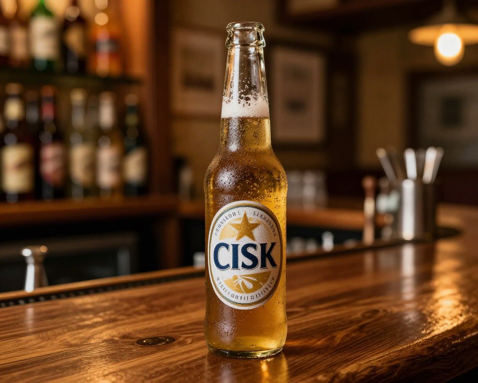 Piwo na Malcie - lokalna marka Cisk w pubie