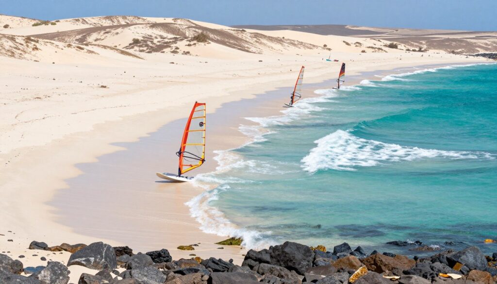 Plaża Sotavento na Fuerteventurze