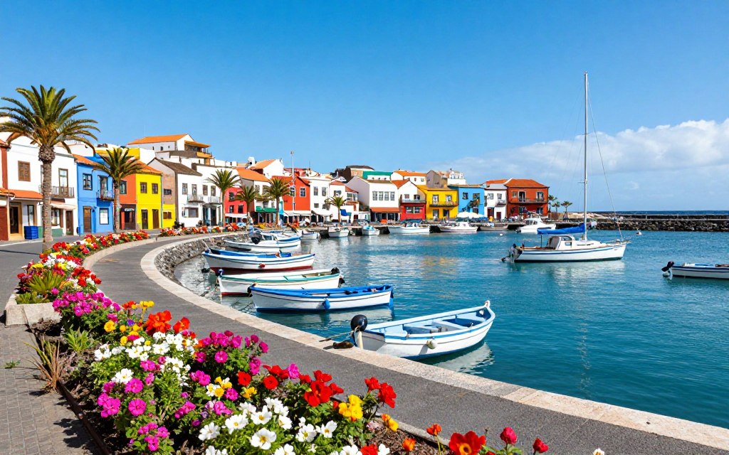 Puerto de Mogán na Gran Canarii