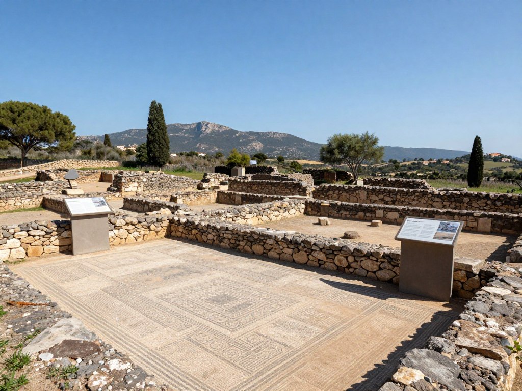 Ruiny rzymskiej willi Ametllerów w Tossa de Mar