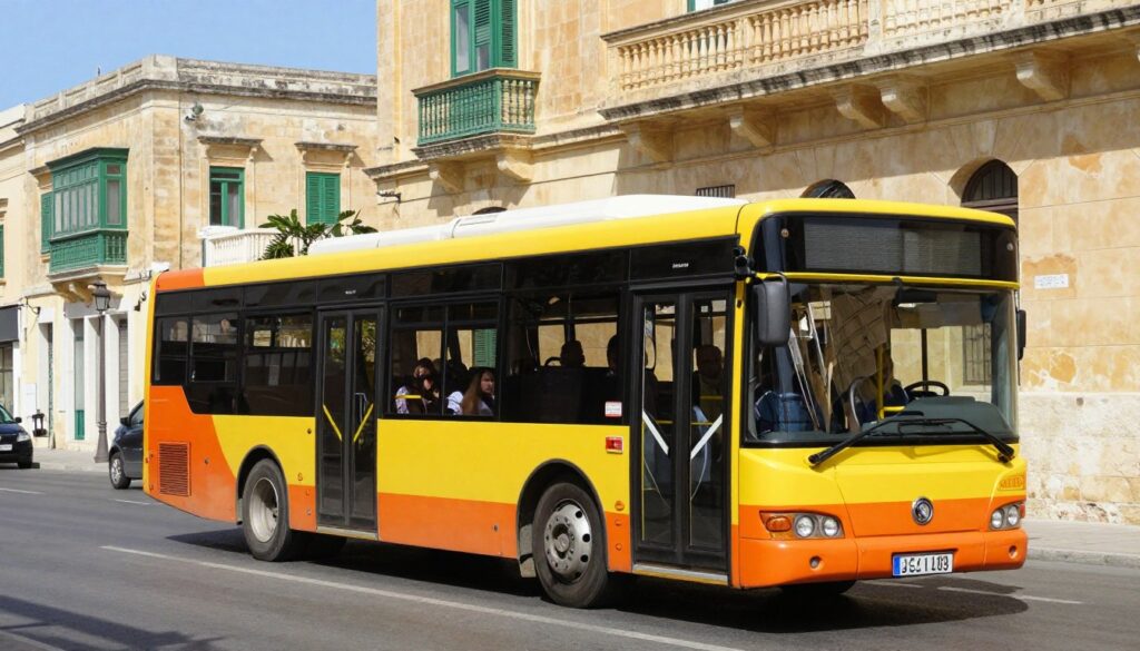 Transport publiczny na Malcie - autobus miejski