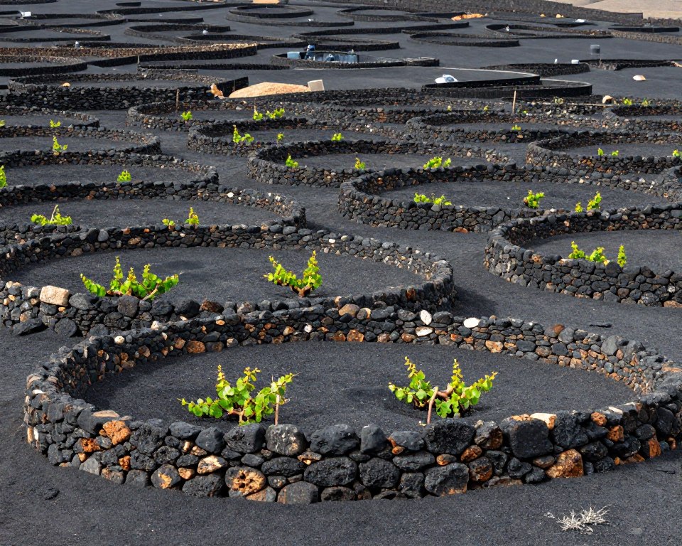 Winnice La Geria na Lanzarote