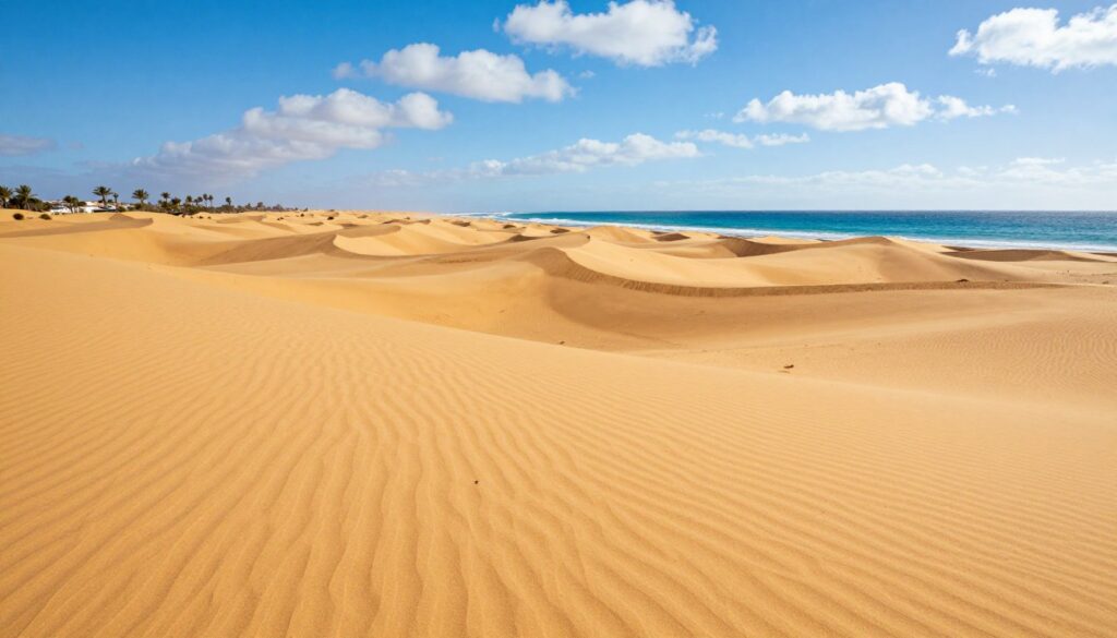 Wydmy Maspalomas na Gran Canarii