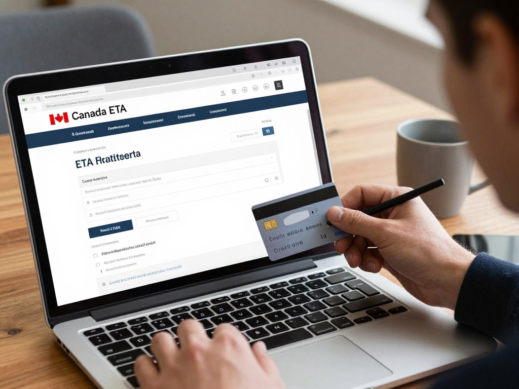 Wypełnianie formularza eTA online