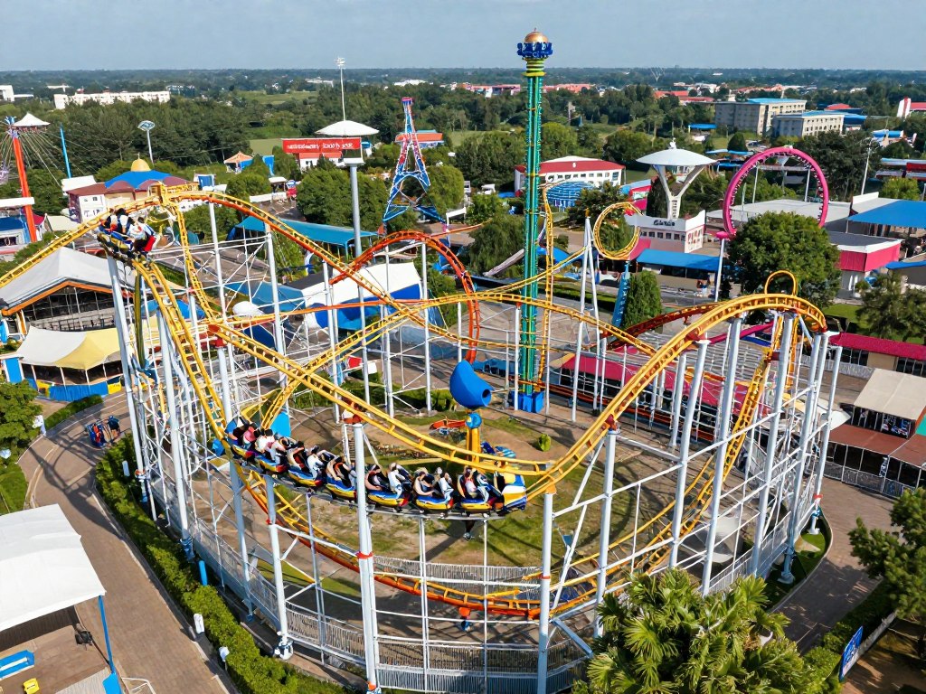 energylandia park rozrywki zator rollercoastery