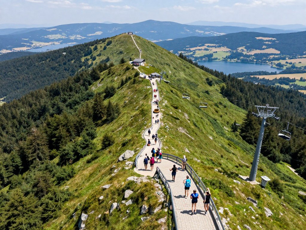 góra żar międzybrodzie bialskie atrakcje kolejka linowa