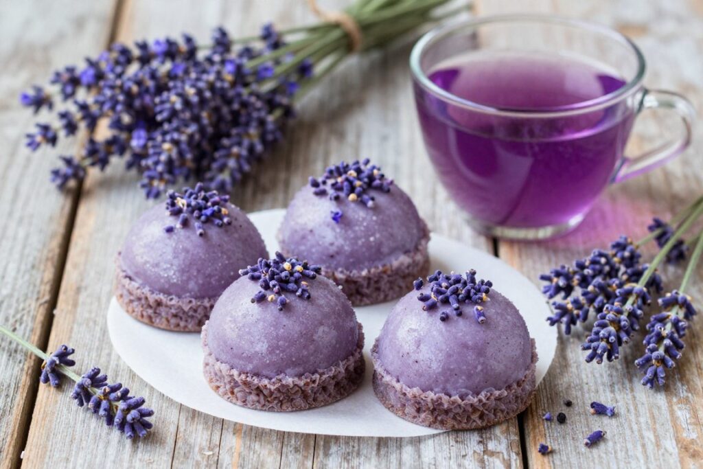 lawenda zastosowanie kulinarne deser herbata