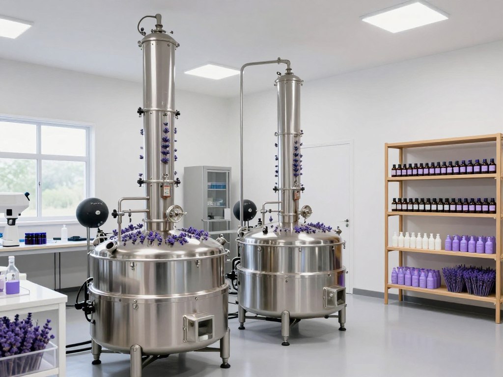 oaza lawendy produkcja olejków kosmetyków warsztat
