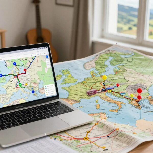 Jak zaplanować trasę samochodową po Europie aby wszystko się zmieściło